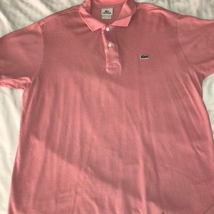 Light pink Lacoste Polo